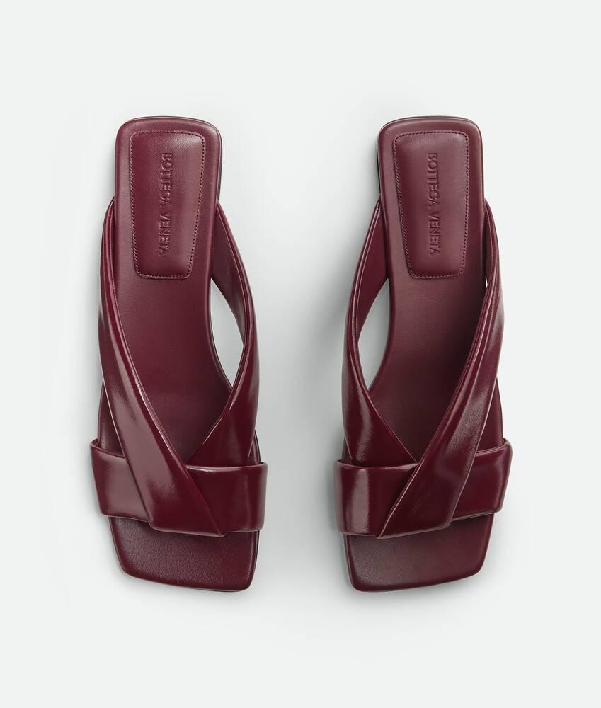 Women's Riva Flat Mule in Barolo Product Image