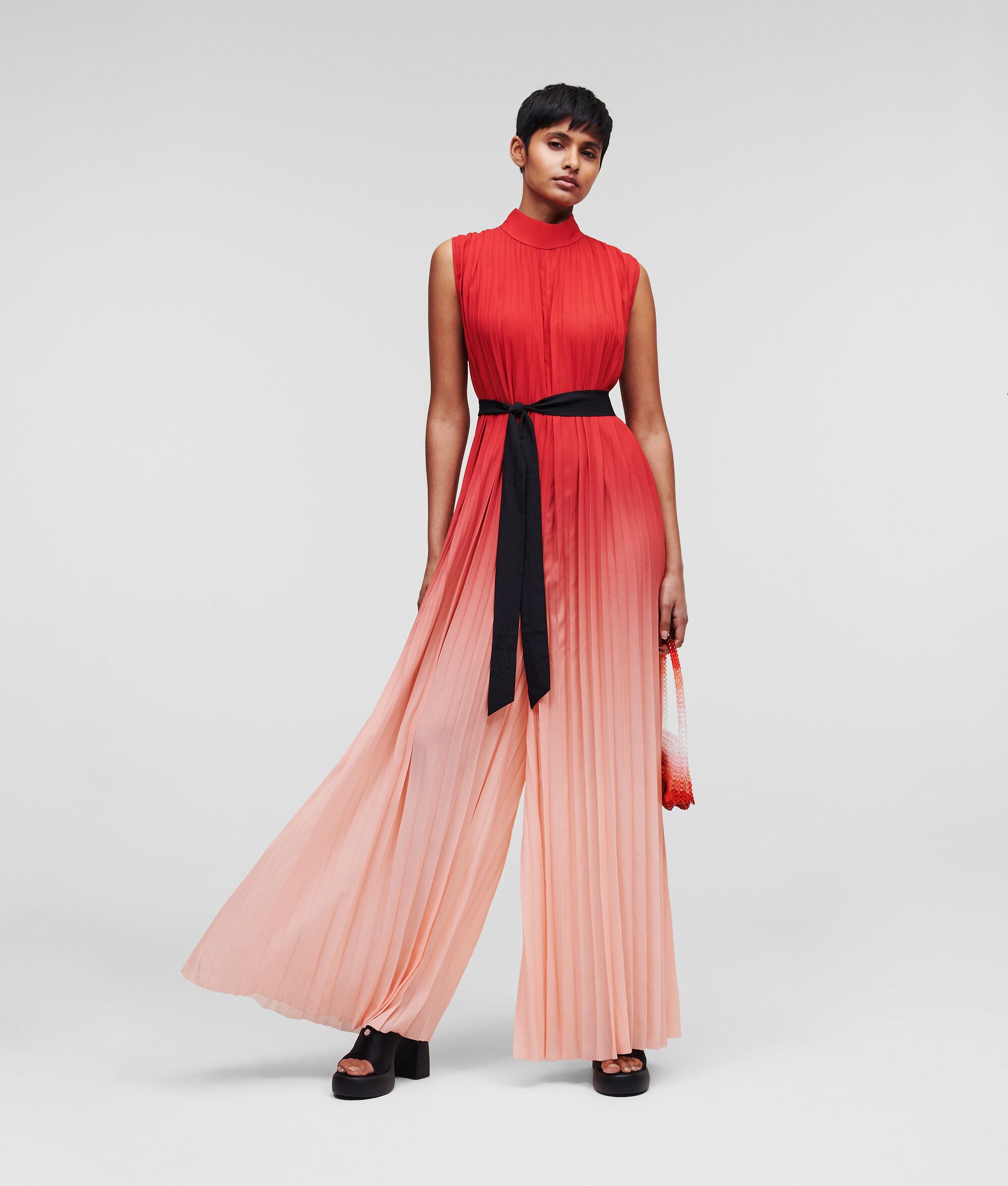 PLEATED OMBRÉ JUMPSUIT Product Image