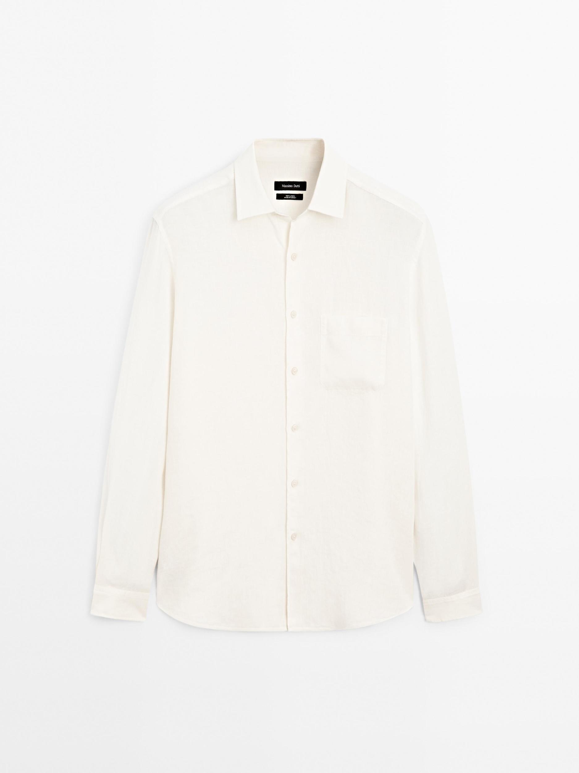 Regular fit shirt with pocket detail Product Image