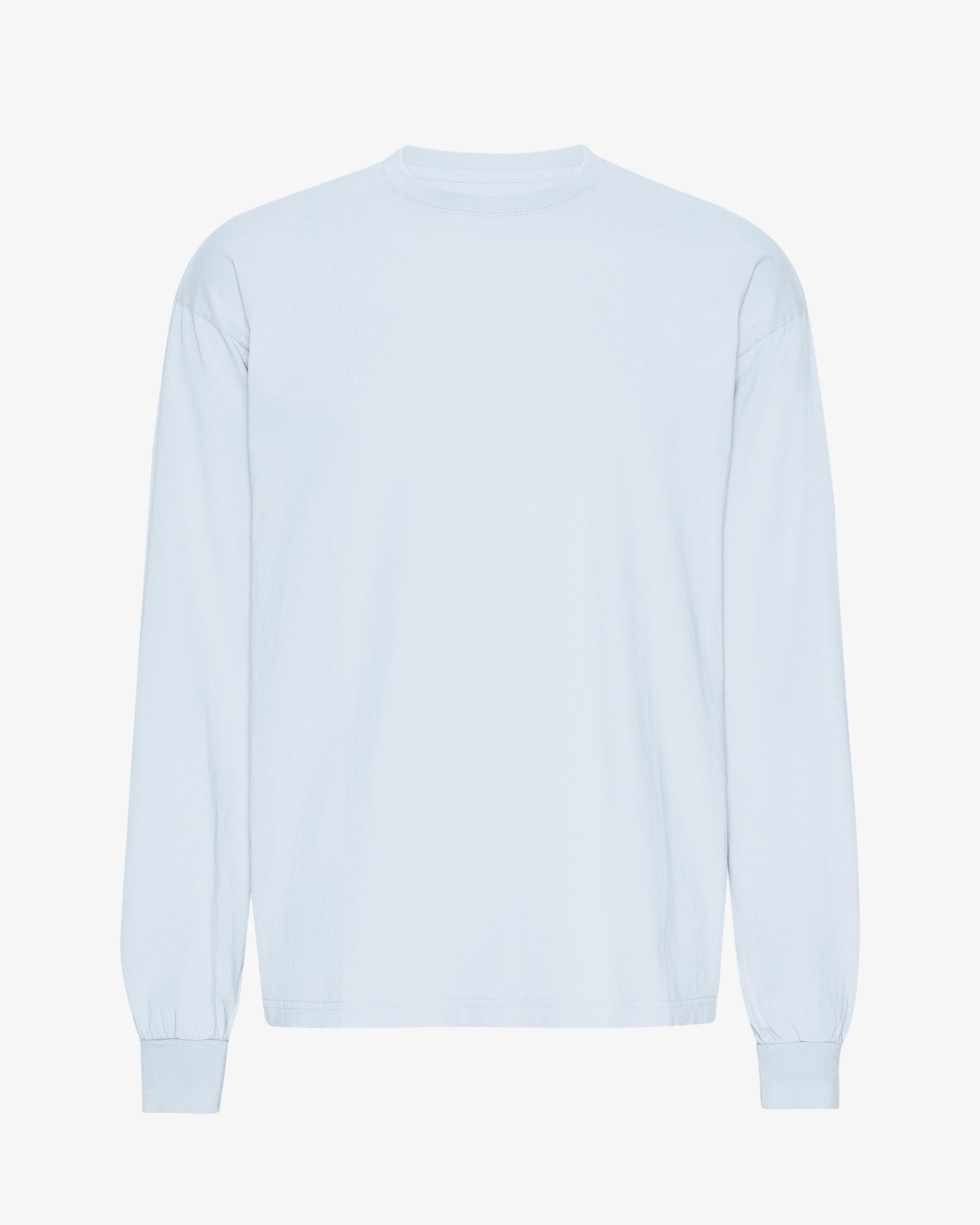Oversized Organic LS T-Shirt - Polar Blue Product Image