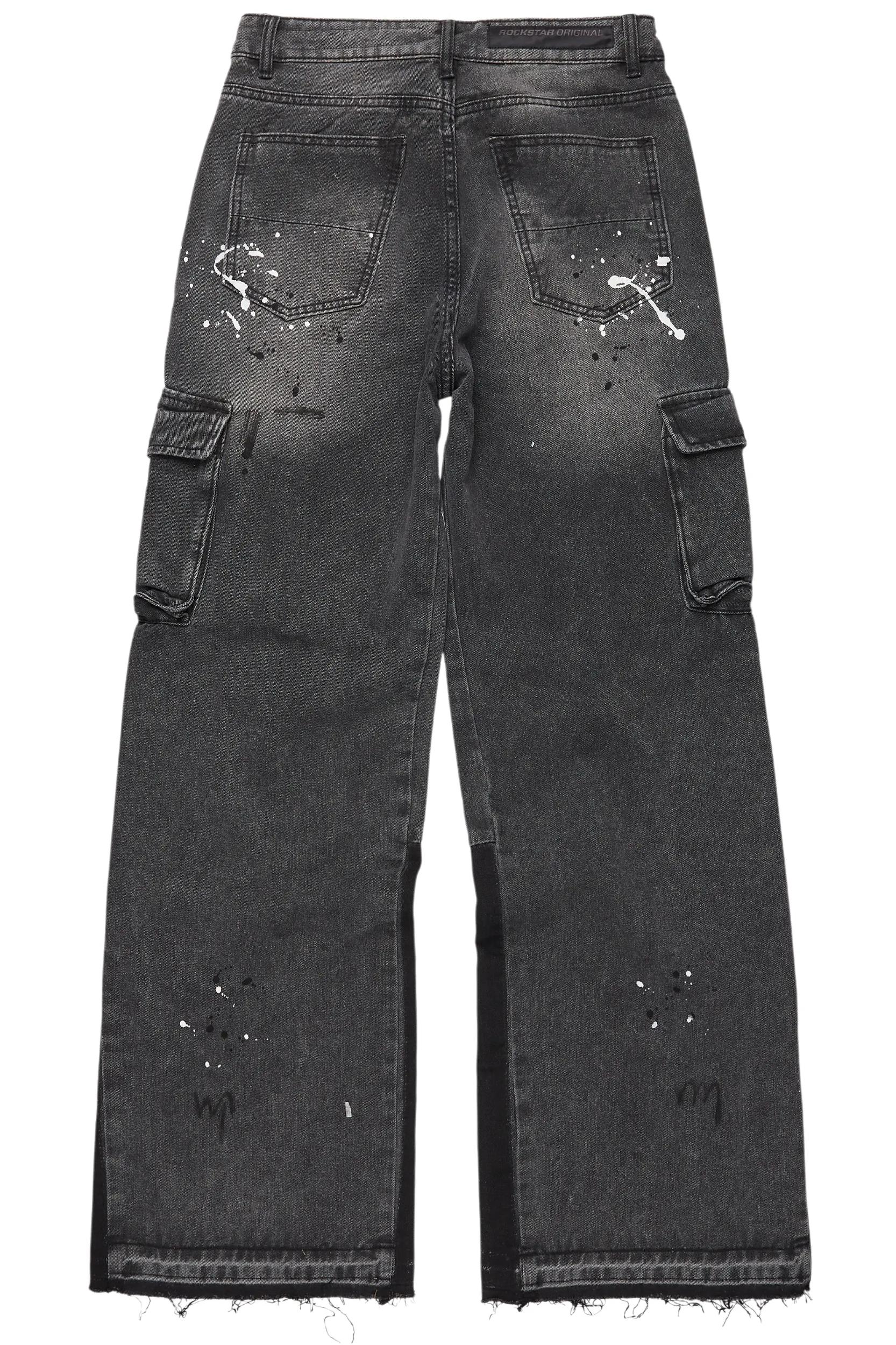 Dallin Grey Painter Baggy Cargo Jean Male Product Image