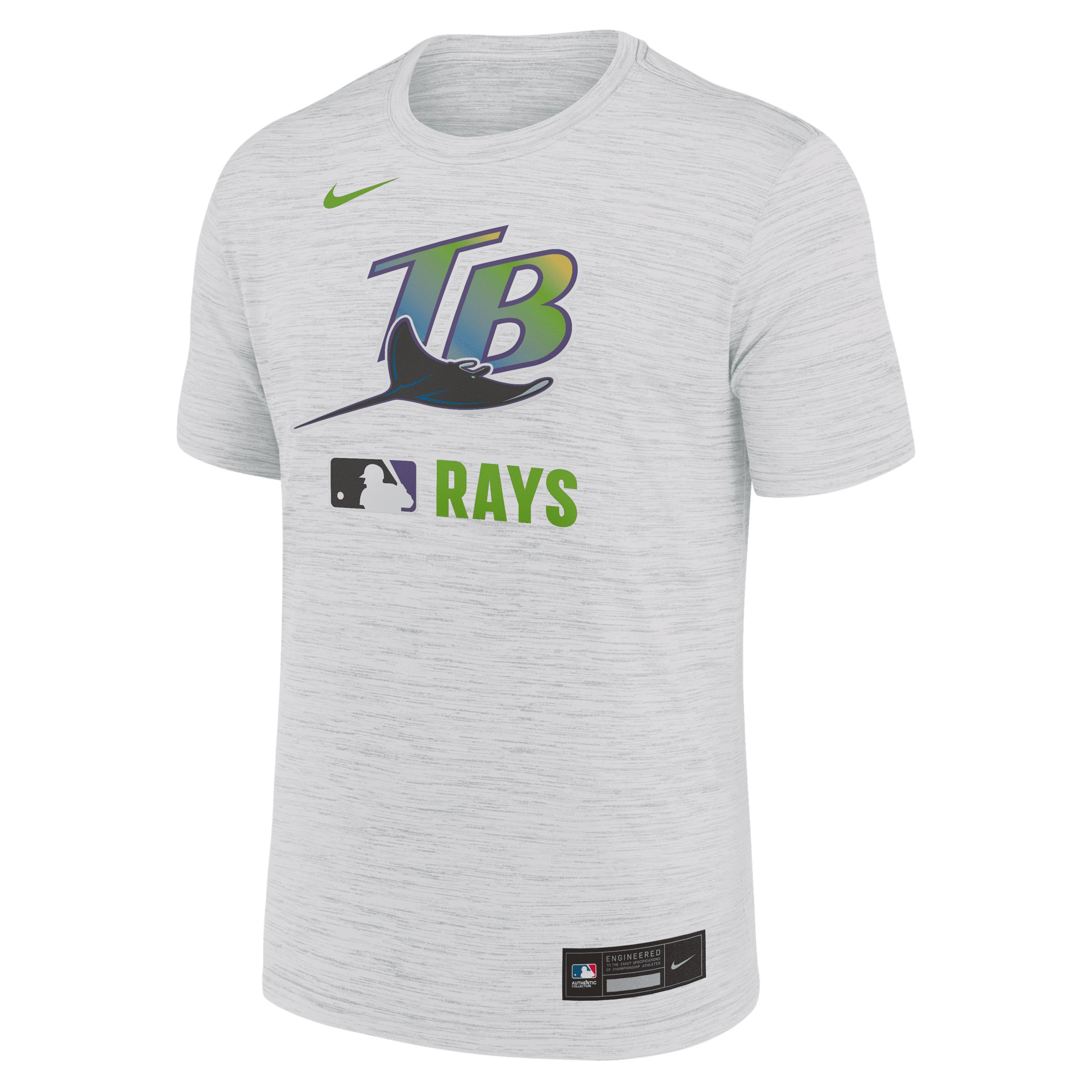 Tampa Bay Rays Authentic Collection Velocity Nike Men's Dri-FIT MLB T-Shirt Product Image