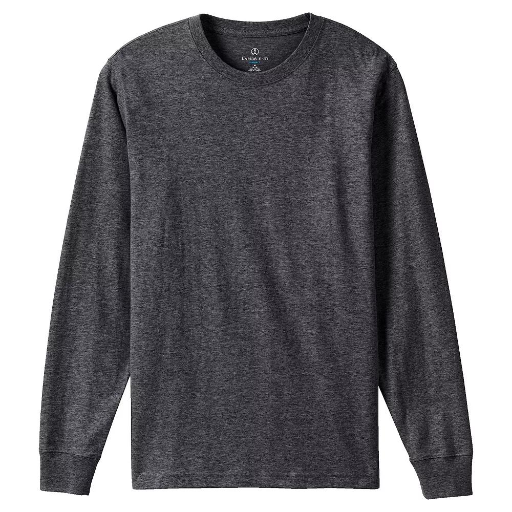 Men's Land's End Super-T Long Sleeve T-Shirt,  Product Image