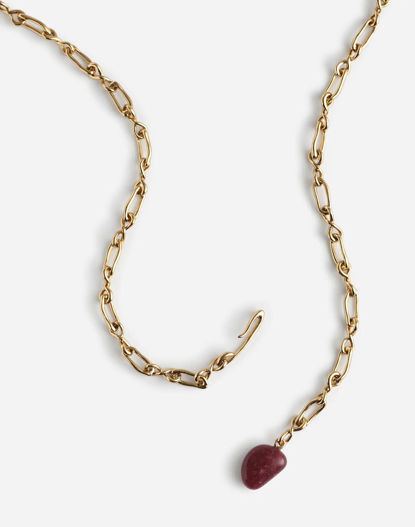 Semiprecious Convertible Chain Necklace Product Image