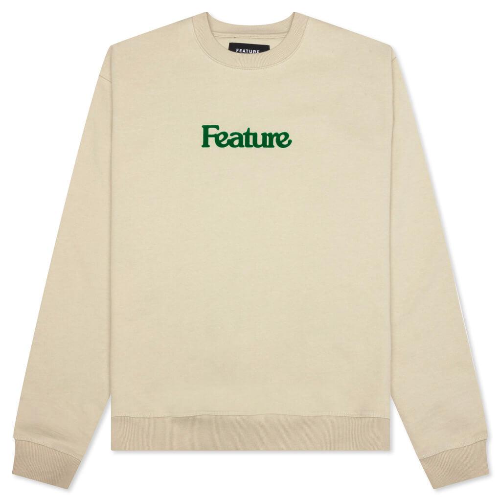 Academy Crewneck - Cannoli Cream/Gold Flame Male Product Image