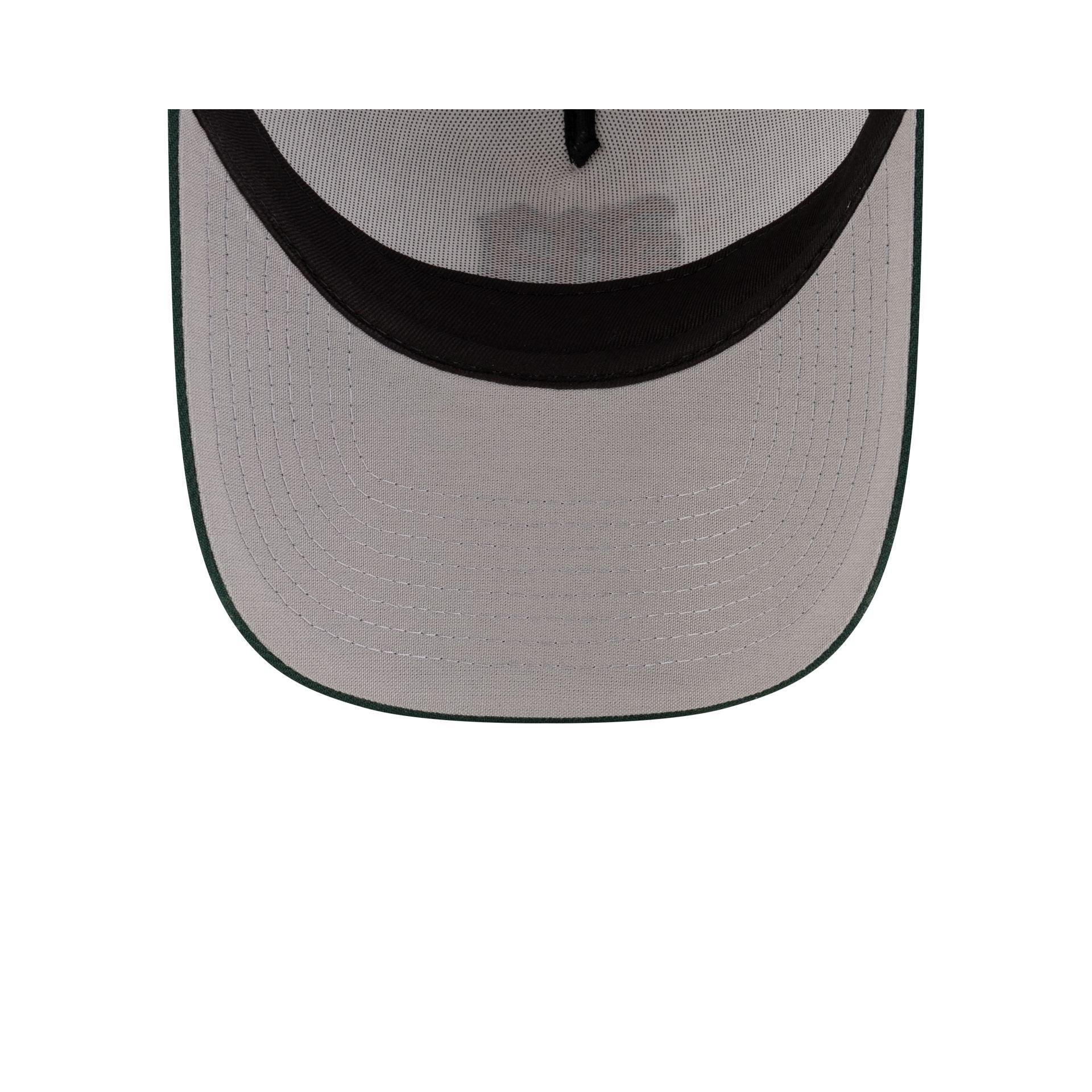 New Era x adidas Miami Hurricanes White 9FORTY A-Frame Snapback Hat Male Product Image