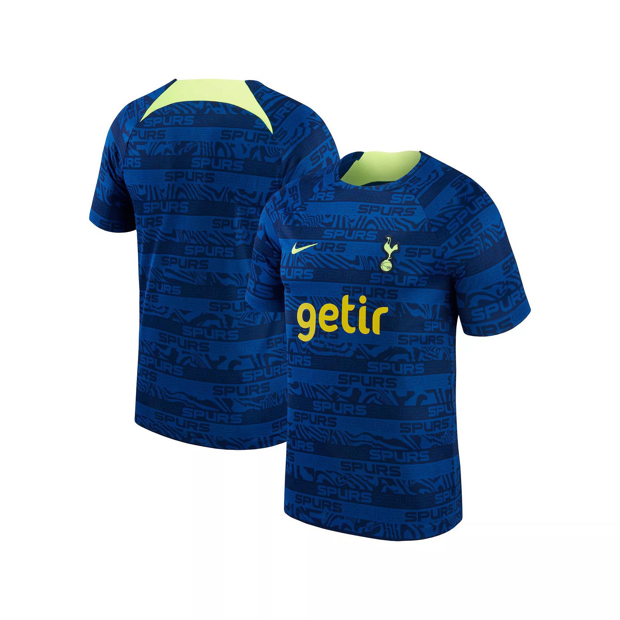 Men's Nike Navy Tottenham Hotspur 2022/23 Home Pre-Match Top, Size: Medium, Tot Blue Product Image