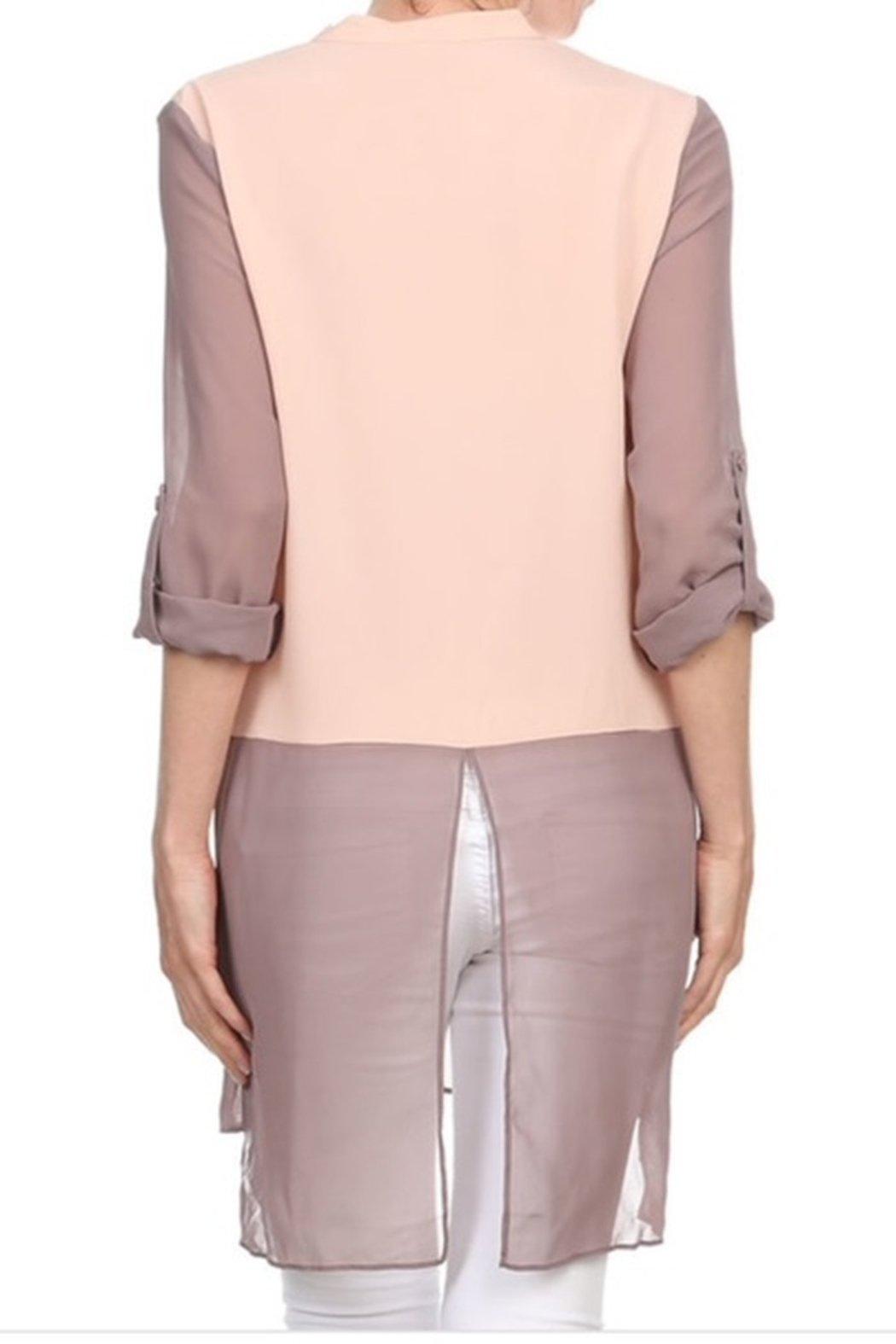 Sheer Long Tunic Product Image