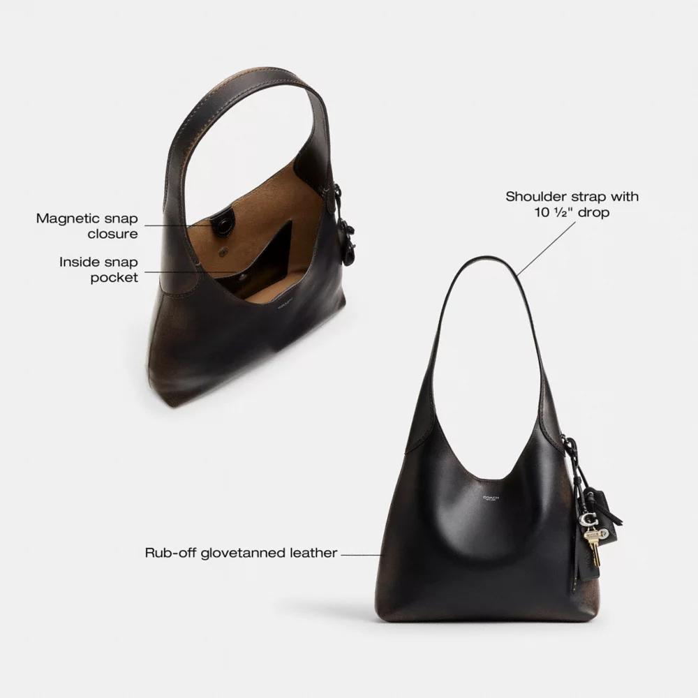 Brooklyn Shoulder Bag 28 In Loved Leather Product Image