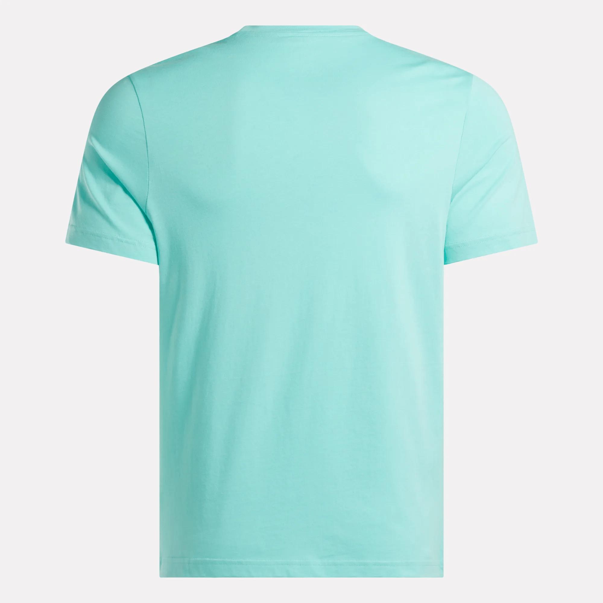 Men's Reebok Identity Big Stacked Logo T-Shirt Male Product Image