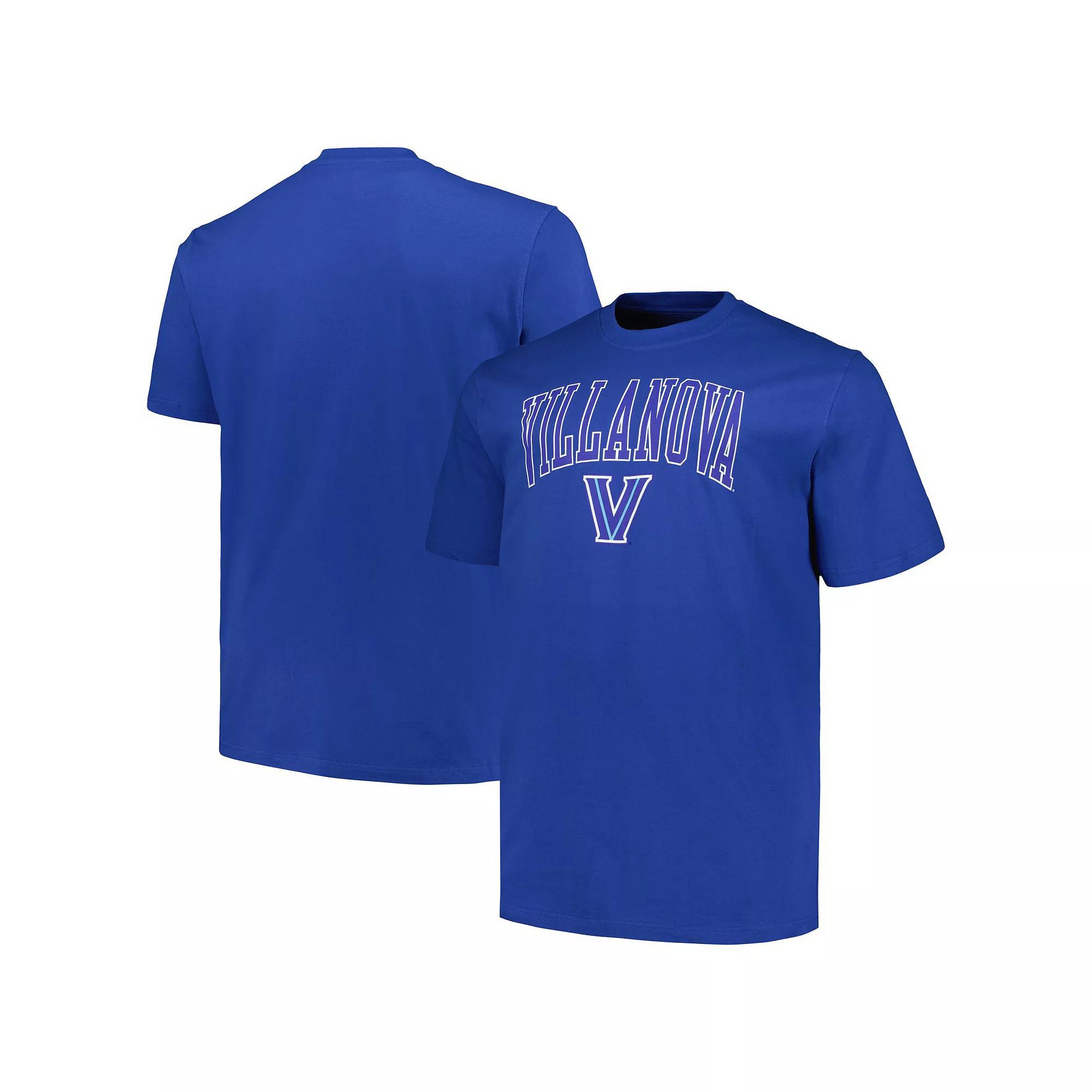 Men's Champion Royal Villanova Wildcats Big & Tall Arch Over Logo T-Shirt,  Product Image