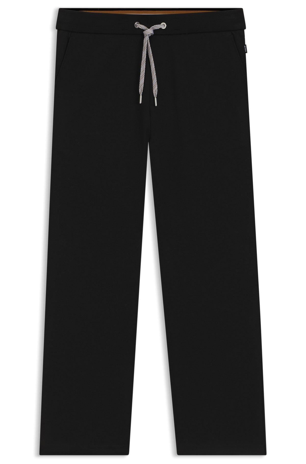 Tracksuit bottoms with patterned drawcord Product Image