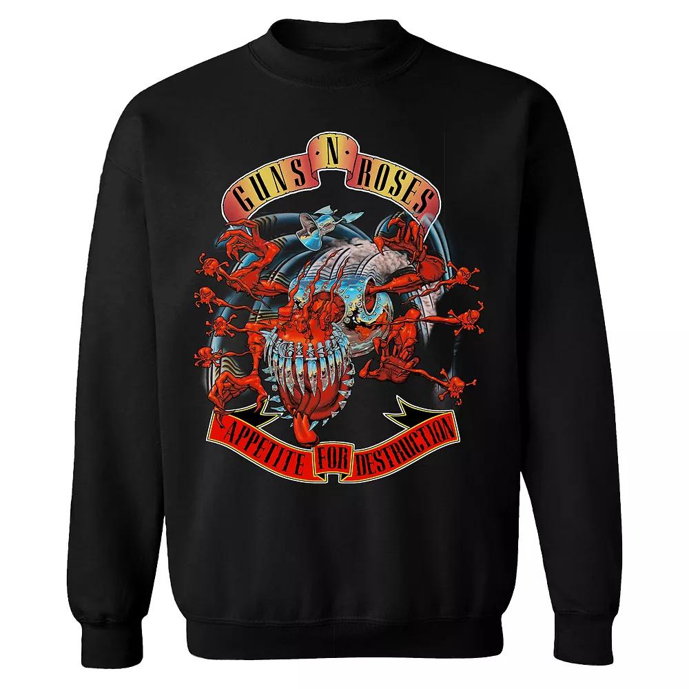 Men's Guns n' Roses Appetite Creature Sweatshirt, Adult Unisex,  Product Image