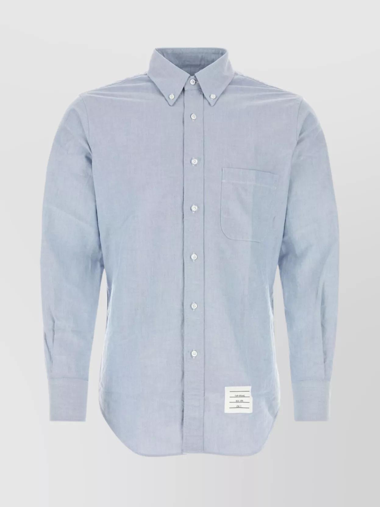Thom Browne Men's Classic Fit Cotton Button-Down Shirt Product Image