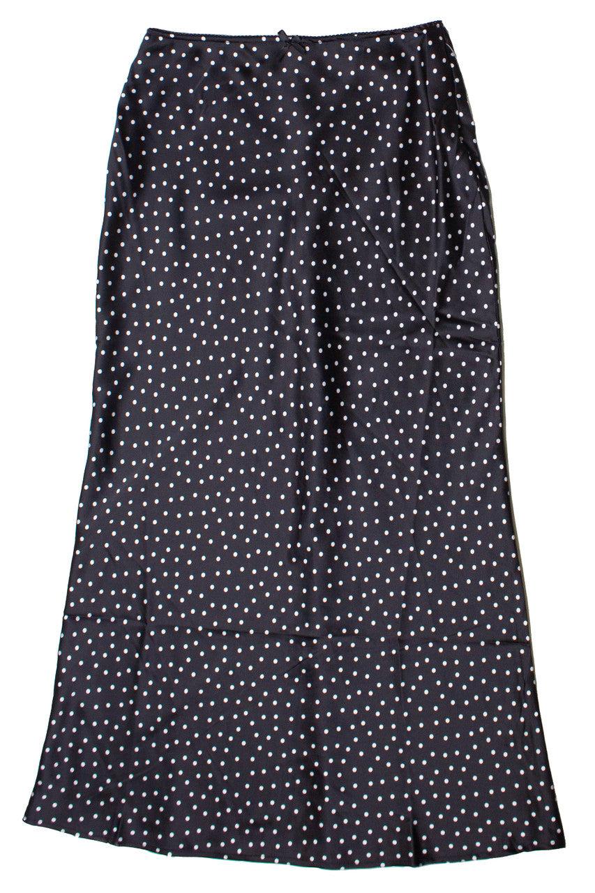 Patterned Satin Slip Skirt Product Image