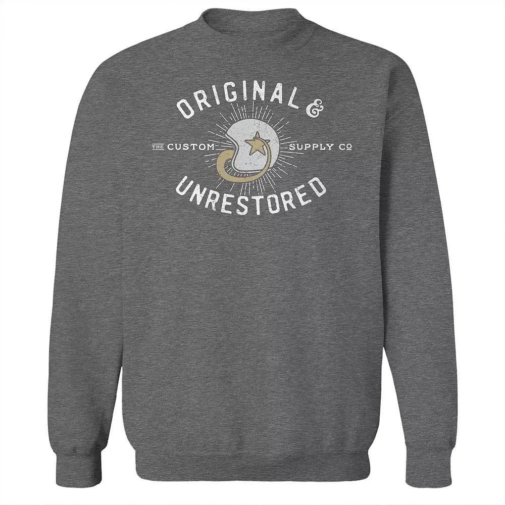 Men's Original & Unrestored Custom Supply Fleece Graphic Sweatshirt,  Product Image