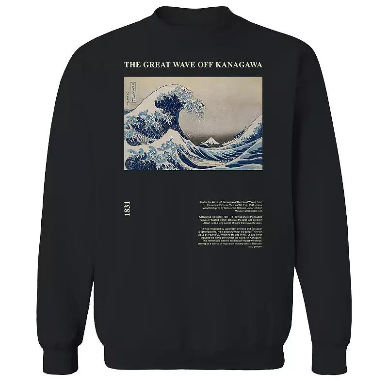 Men's APOH - Hokusai 1831 Graphic Sweatshirt,  Product Image