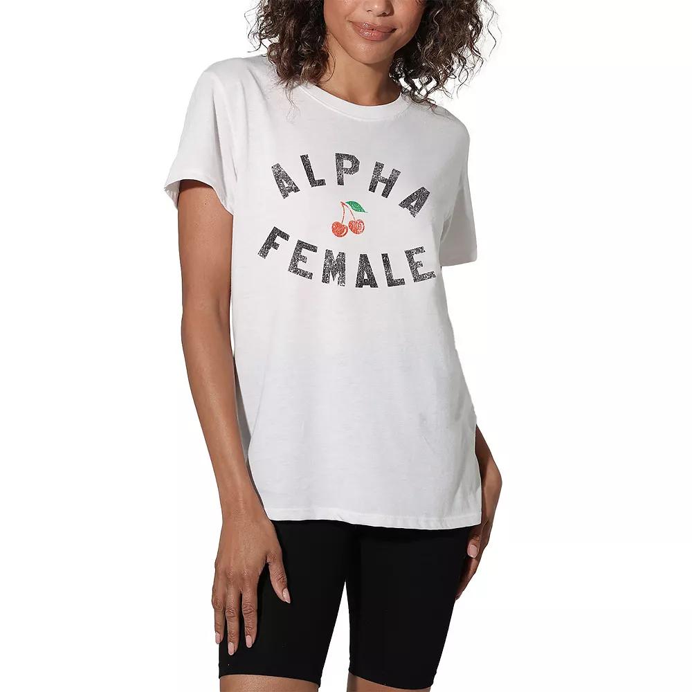 Juniors' Suburban Riot Alpha Female Loose Graphic Tee, Girl's,  Product Image