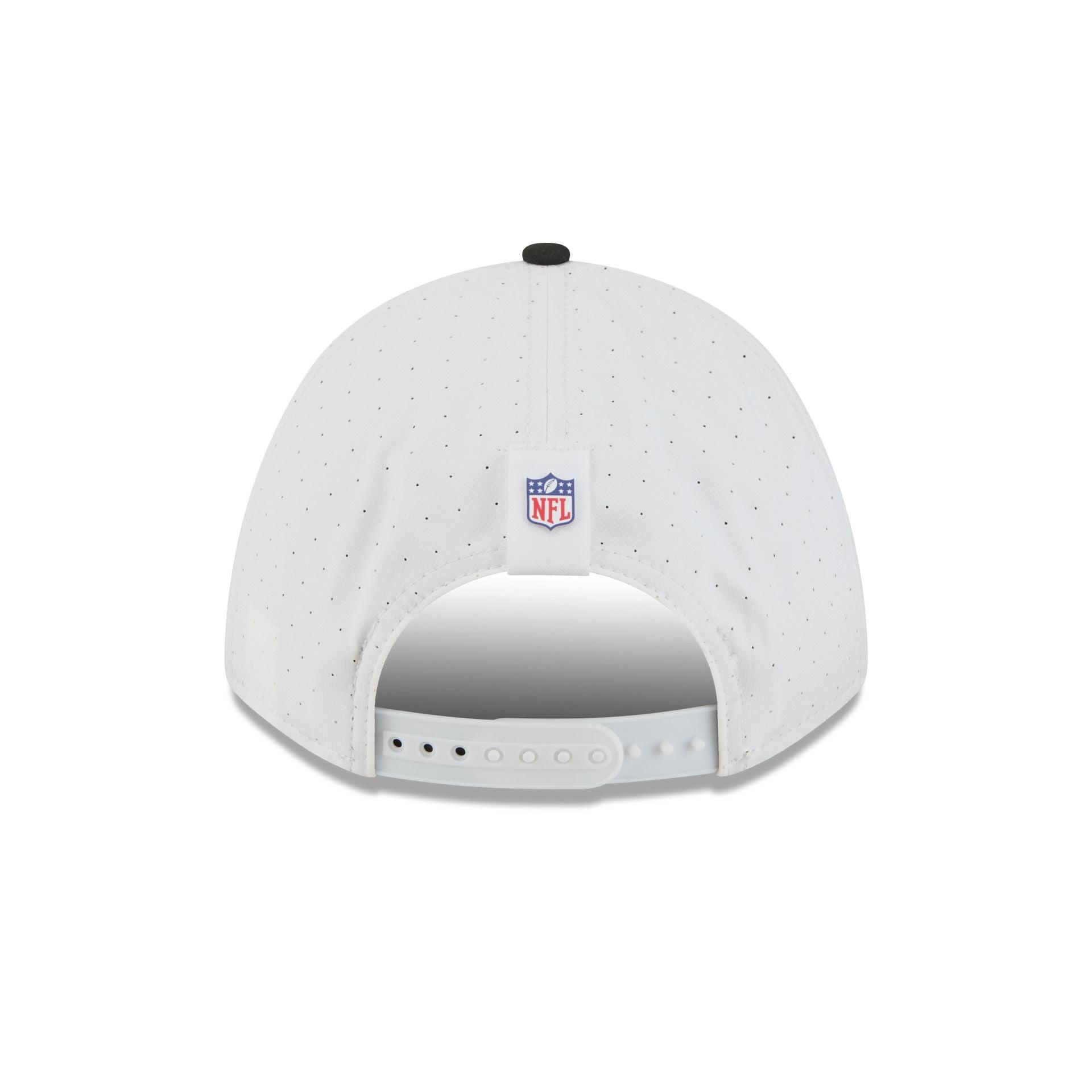 Las Vegas Raiders 2025 Training 9FORTY M-Crown A-Frame Snapback Hat Male Product Image