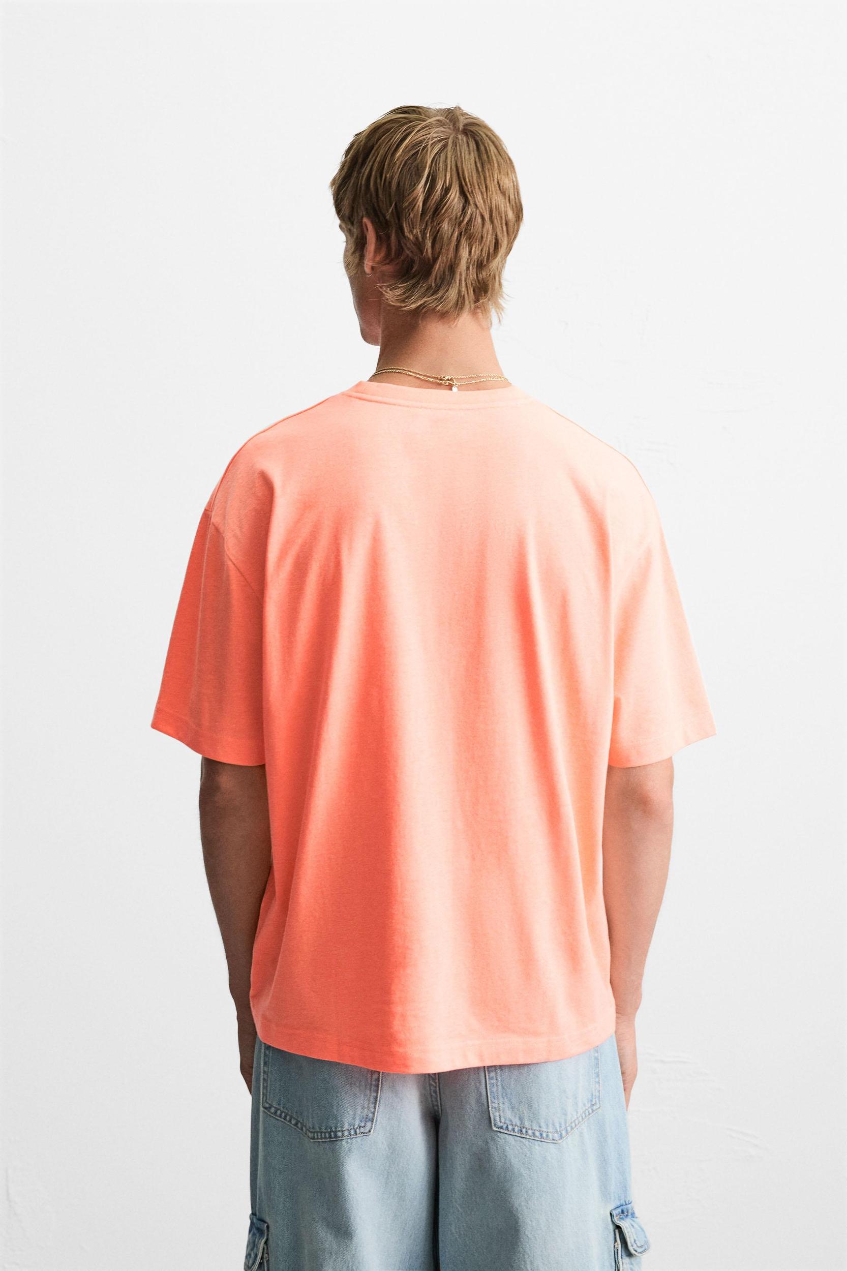 EMBROIDERED TEXT T-SHIRT Product Image