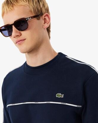 Logo Trim Fleece Sweatshirt Product Image