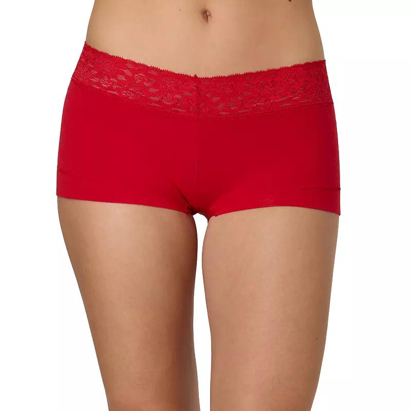 Maidenform® Dream® Cotton Lace-Trim Boyshort Underwear 40859, Women's,  Product Image