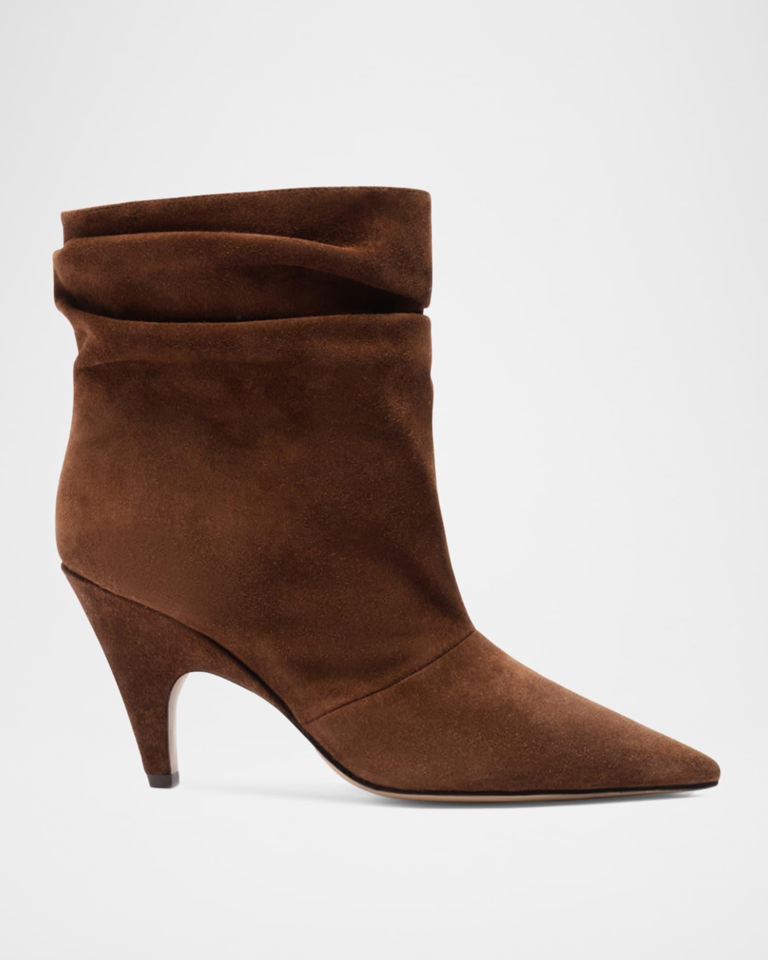 Tati Slouch Mini Scamosciato Booties Product Image