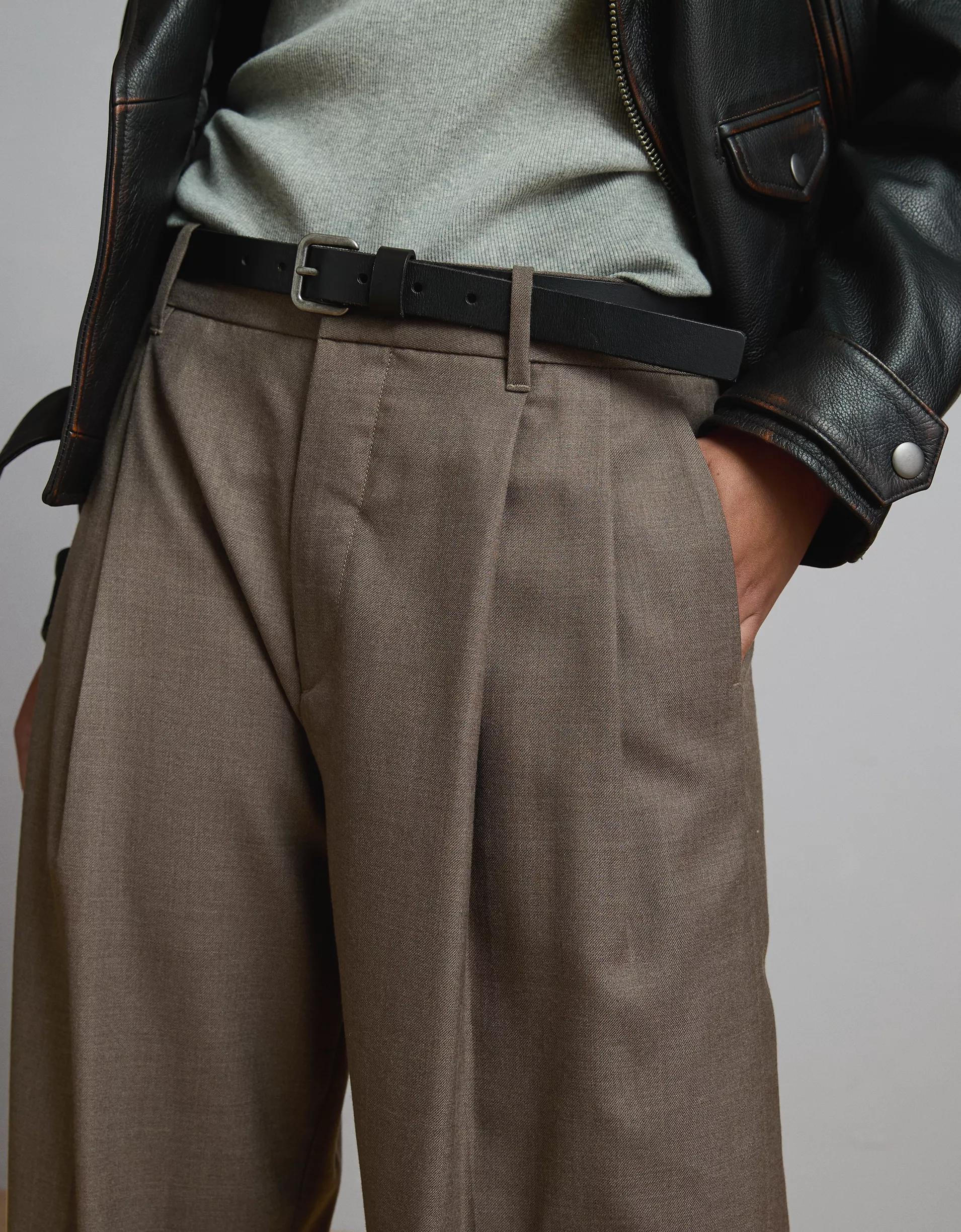 AE77 Premium Pleated Trouser Product Image