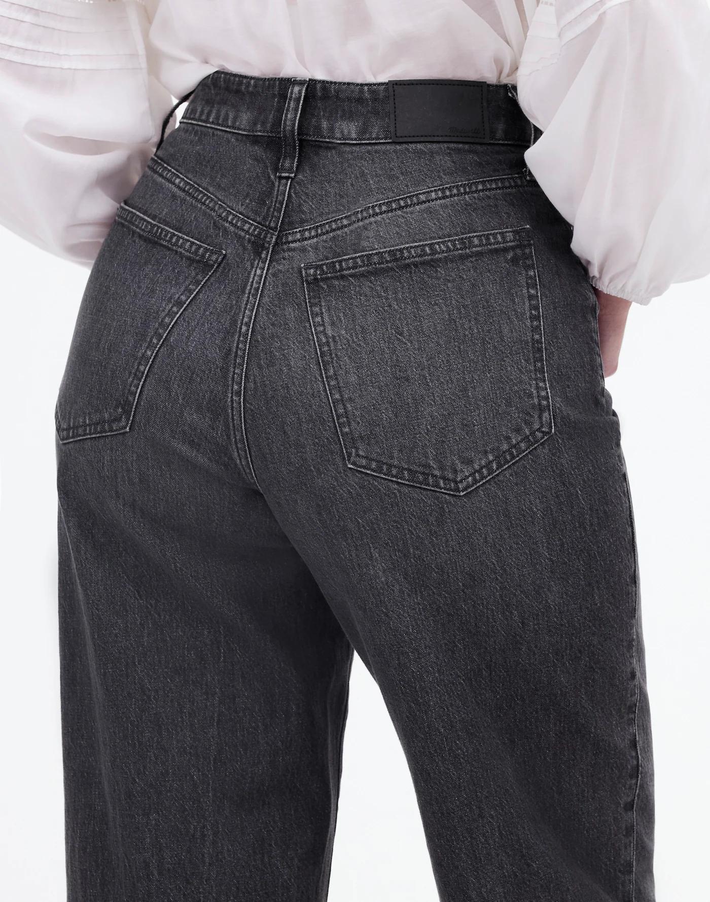 The Petite Curvy Perfect Vintage Wide-Leg Crop Jean Product Image