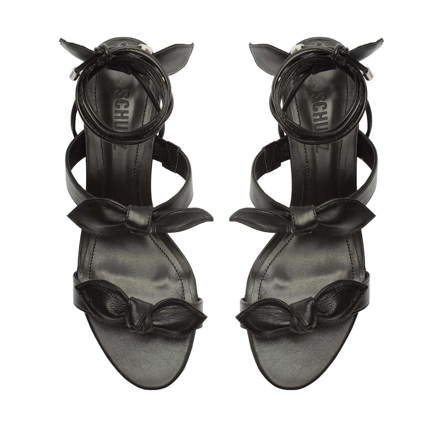 Alia Mid Block Nappa Leather Sandal Female Product Image