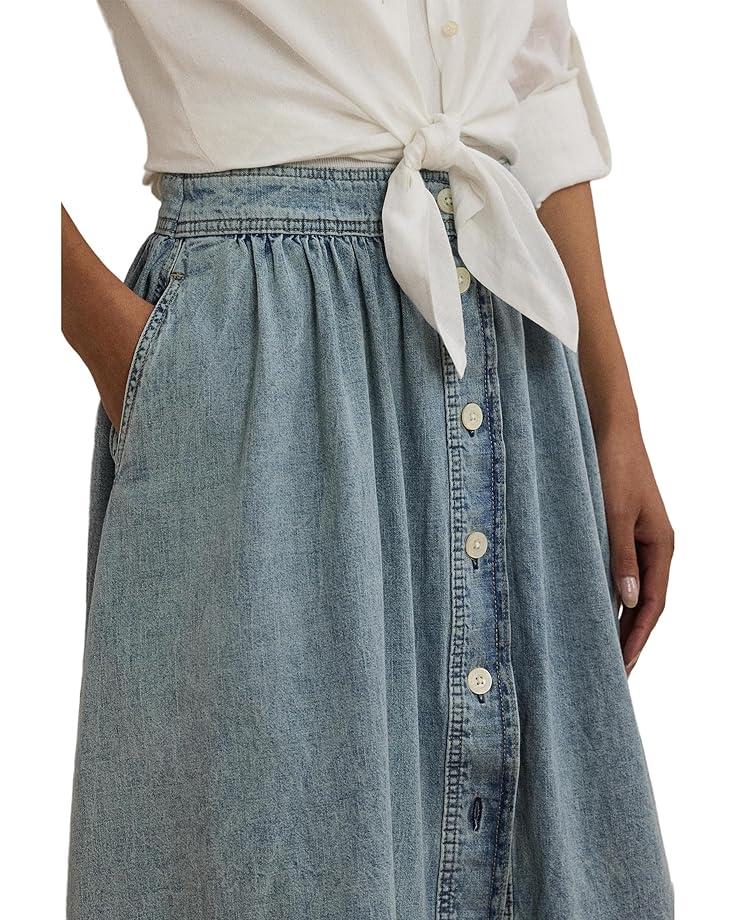 Manzana Paneled Midi Skirt Product Image