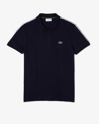 Men's Regular Fit Stretch Piqué Logo Polo Product Image