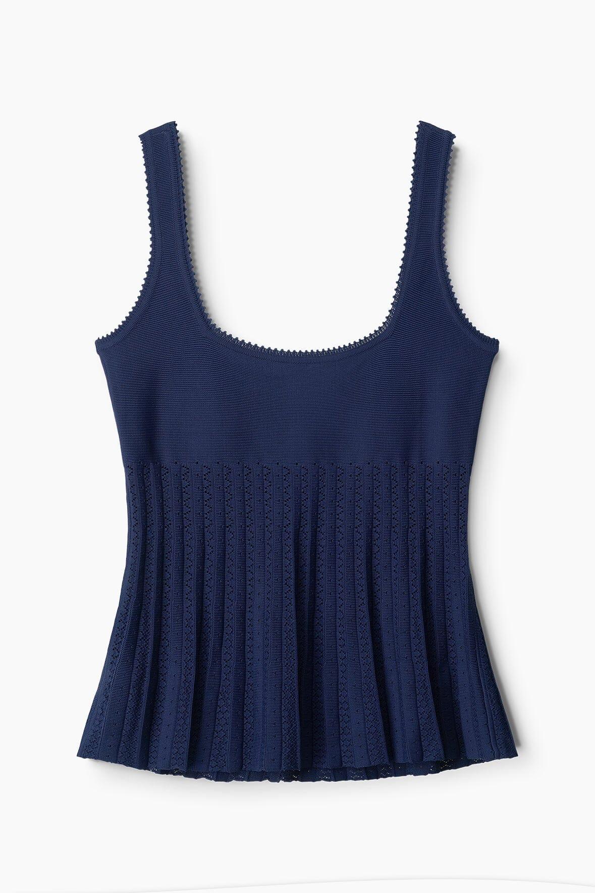 ELLEN TOP | NAVY Product Image