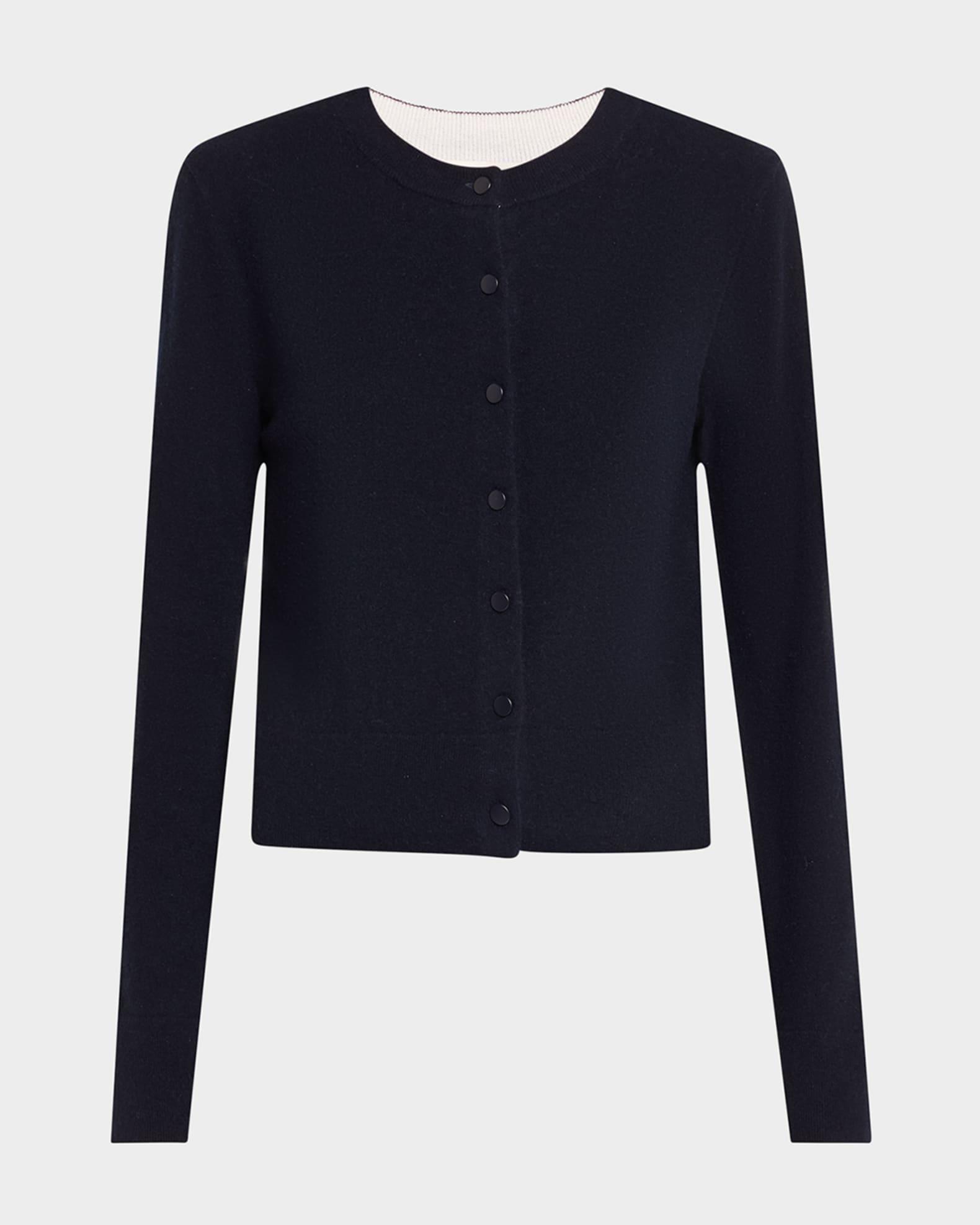 Tipped Half-Moon Cardigan Product Image