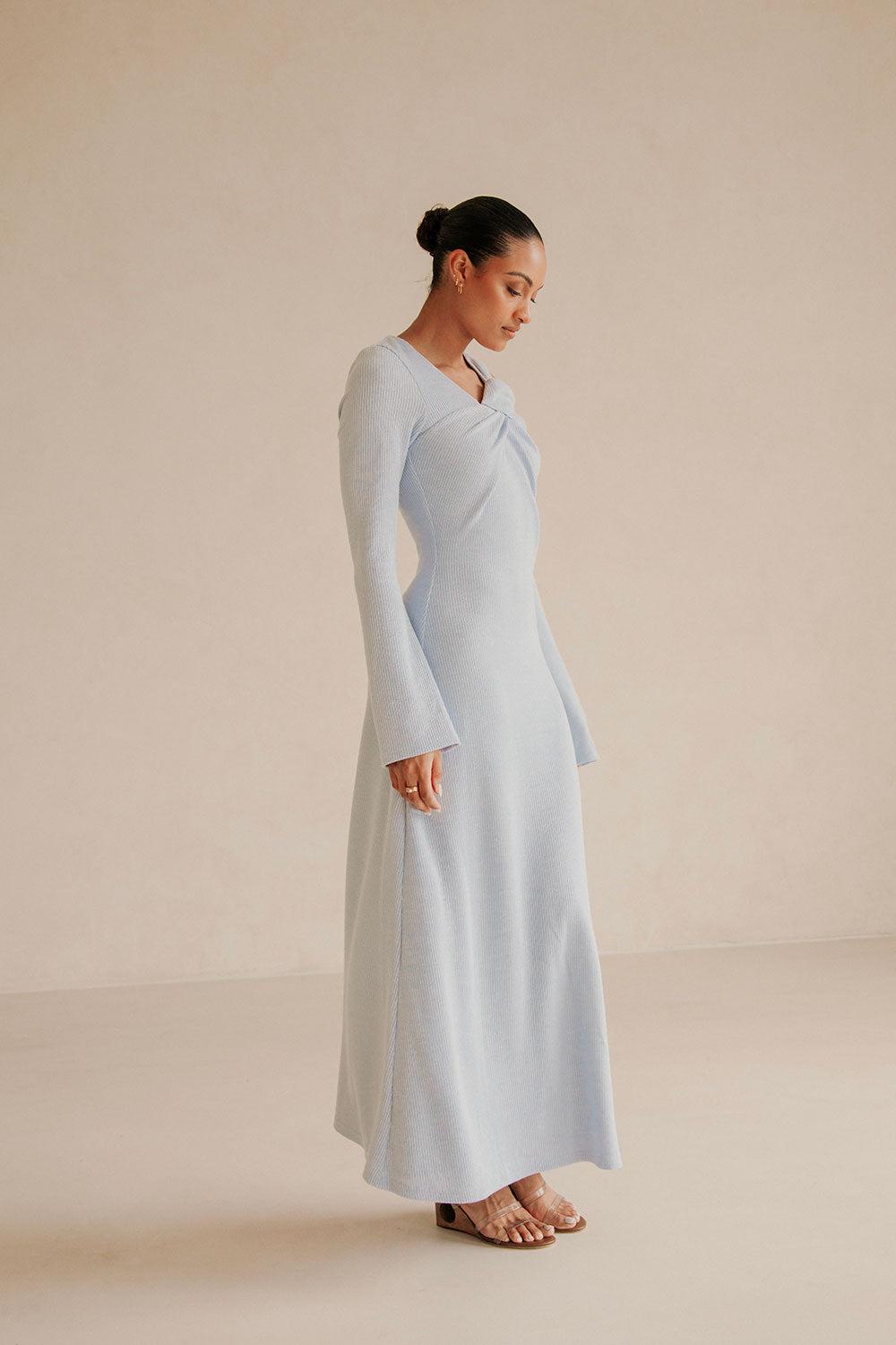 Nyla Dress - Blue Product Image
