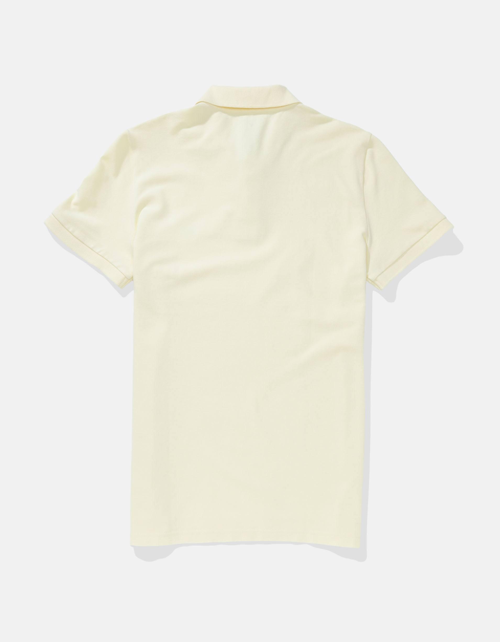 AE Lived-In Slim Fit Pique Polo Shirt Product Image