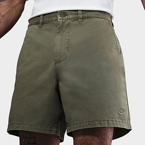 Nike Mens Club Washed Chino Shorts | HJ2658-222 Product Image