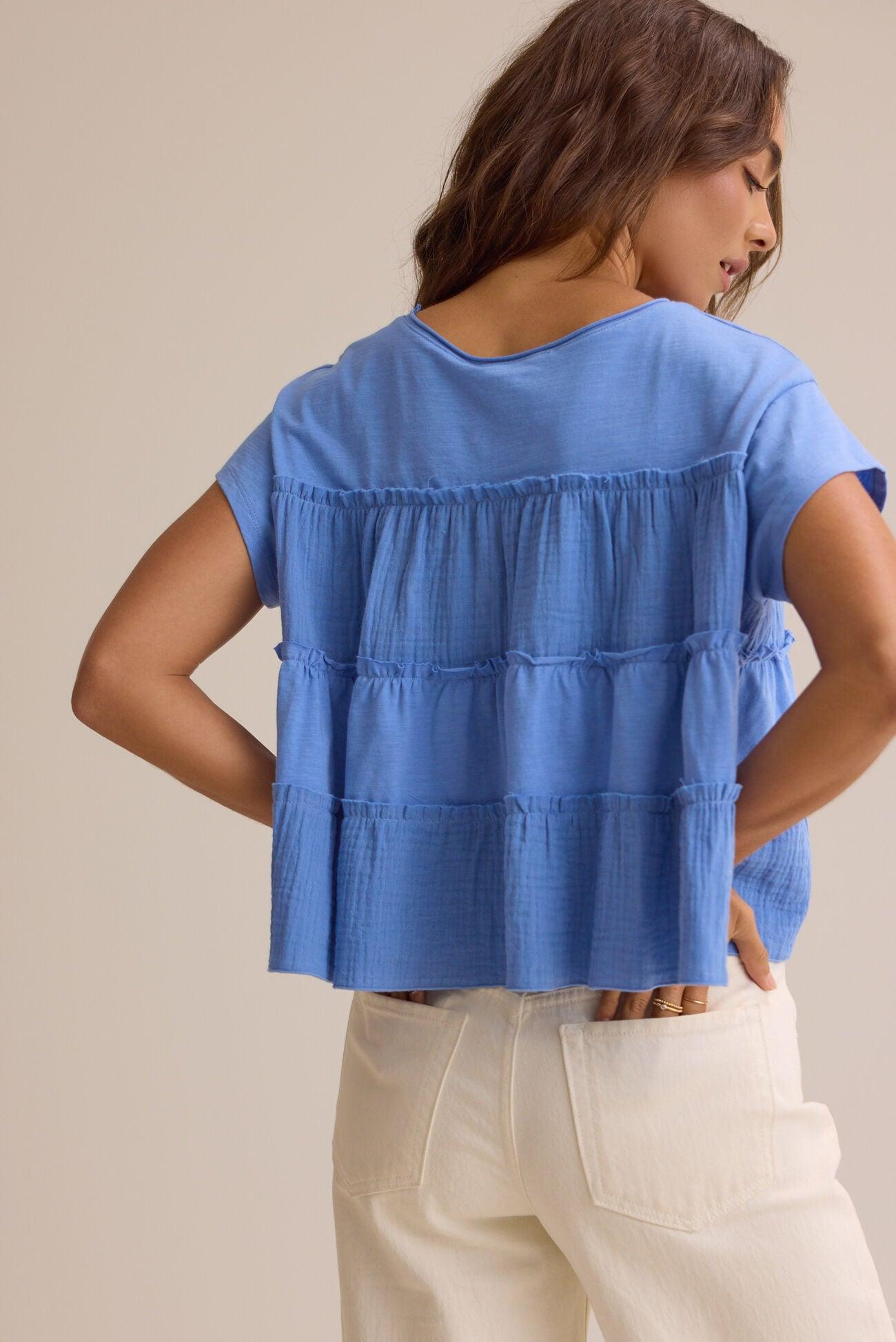 Nicole Ruffle Top Product Image
