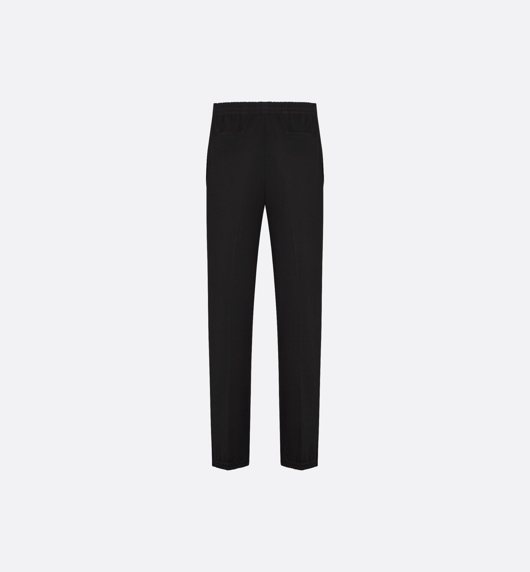 Tailored Track Pants with CD Icon Embroidery Product Image