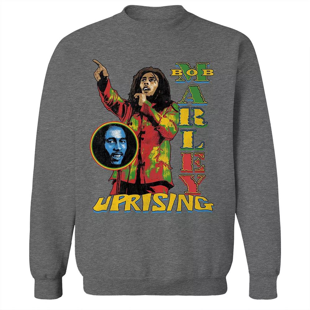 Junior's Bob Marley Uprising Live Graphic Fleece Sweatshirt, Women's,  Product Image