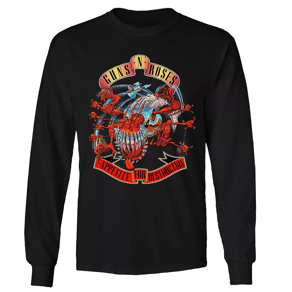 Men's Guns n' Roses Creature Long Sleeve Tee, Adult Unisex,  Product Image