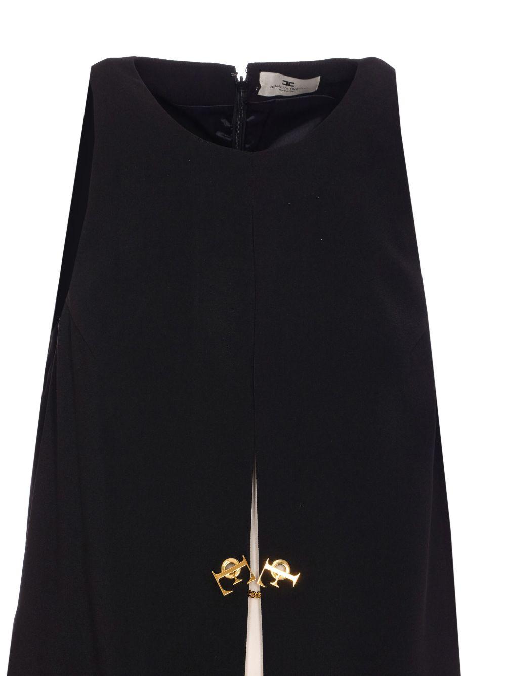 cutout-detail sleeveless dress Product Image