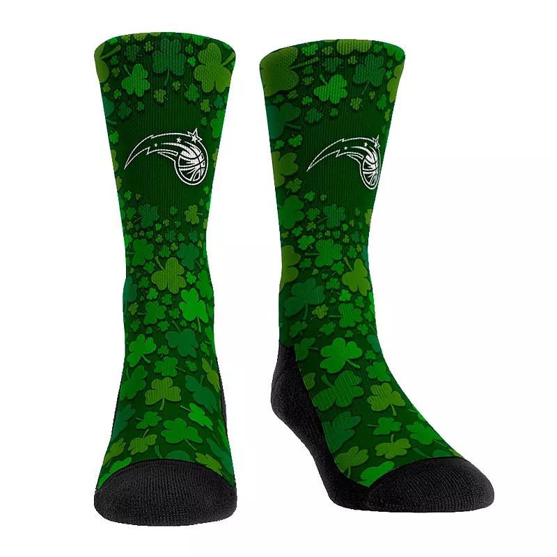 Rock Em Socks Orlando Magic St. Paddy's Day Shamrock Crew Socks, Adult Unisex,  Product Image