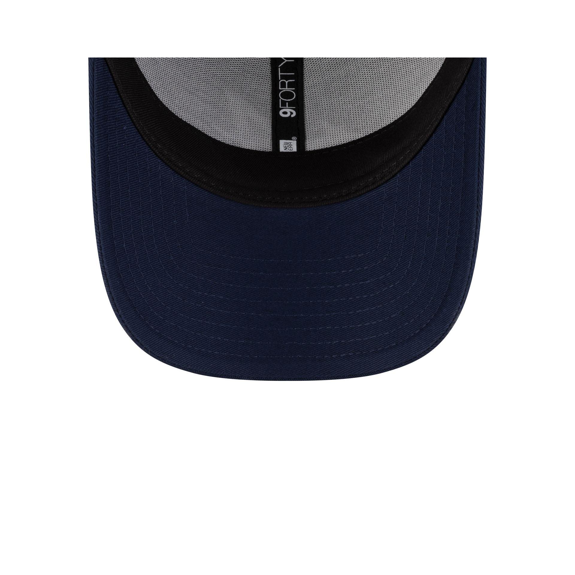 New Era Golf Repreve Black 9FORTY Snapback Hat Male Product Image