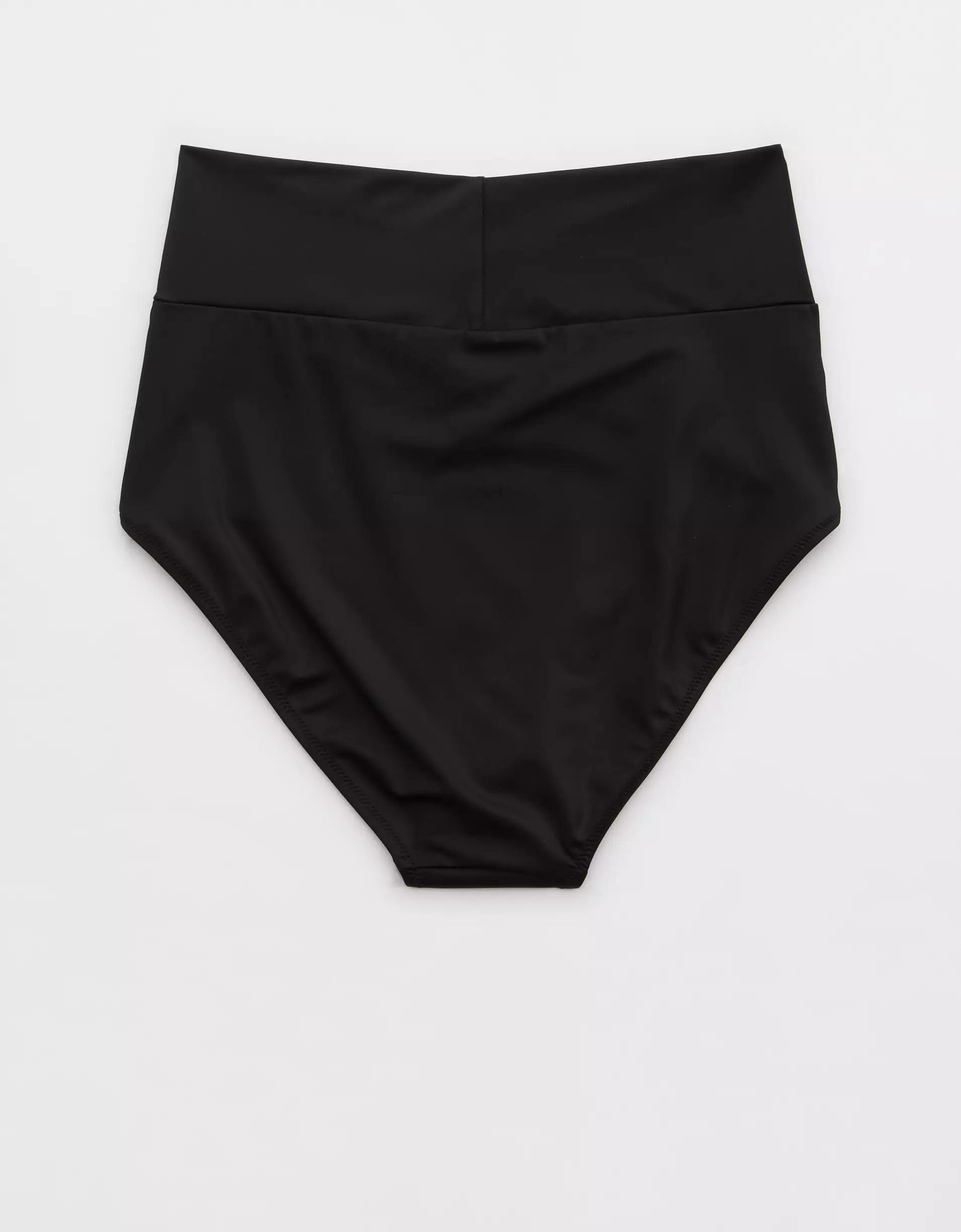 Aerie Crossover High Waisted Bikini Bottom Product Image