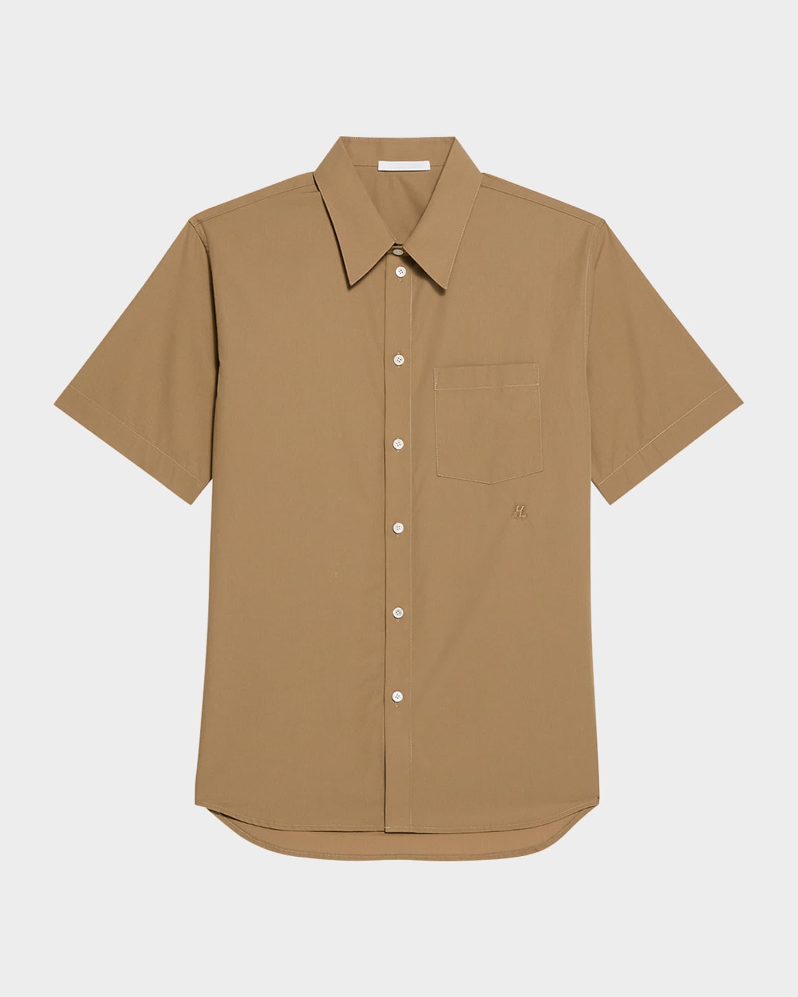 Men's Classic Solid Sport Shirt Product Image