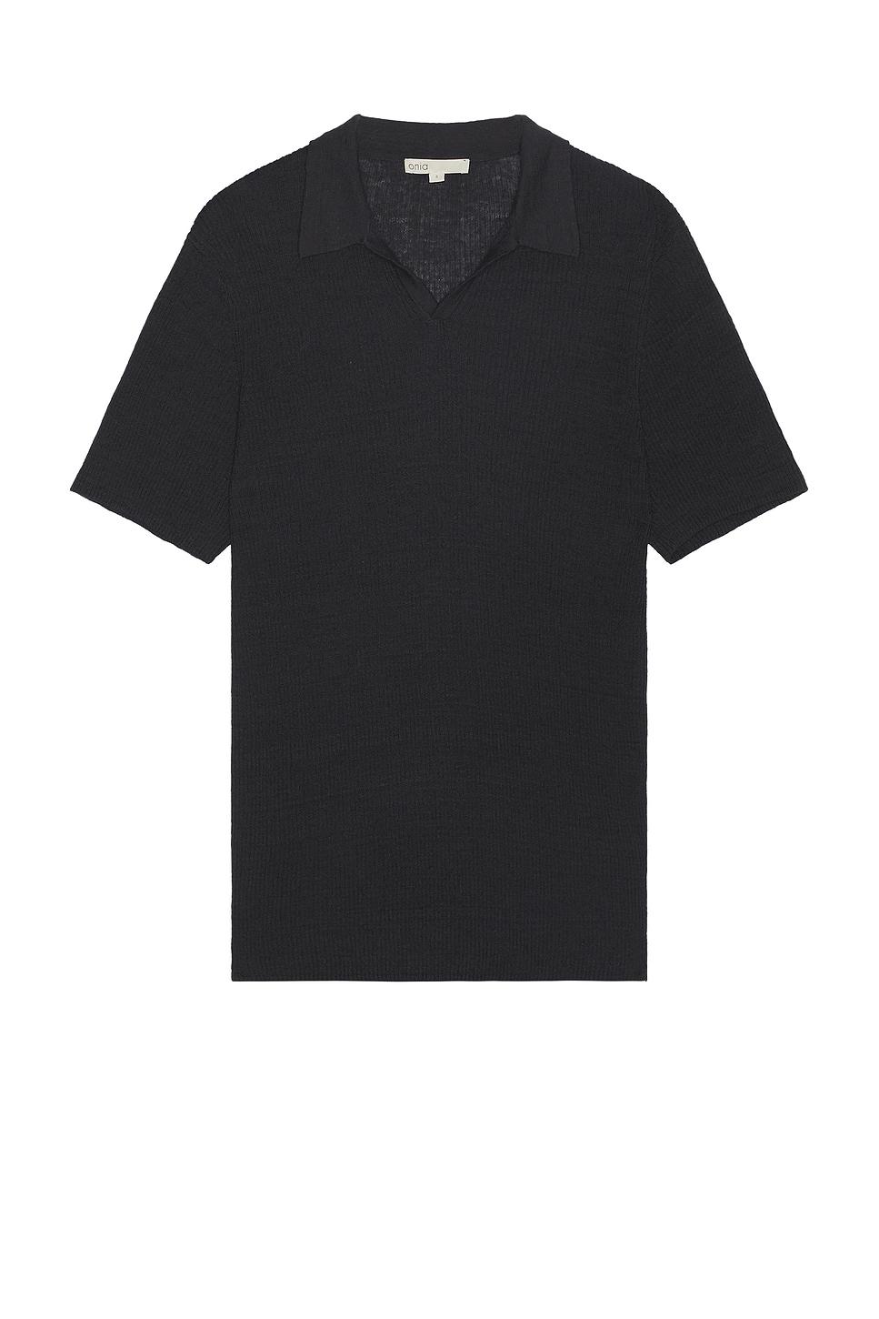 Johnny Collar Ribbed Polo Product Image