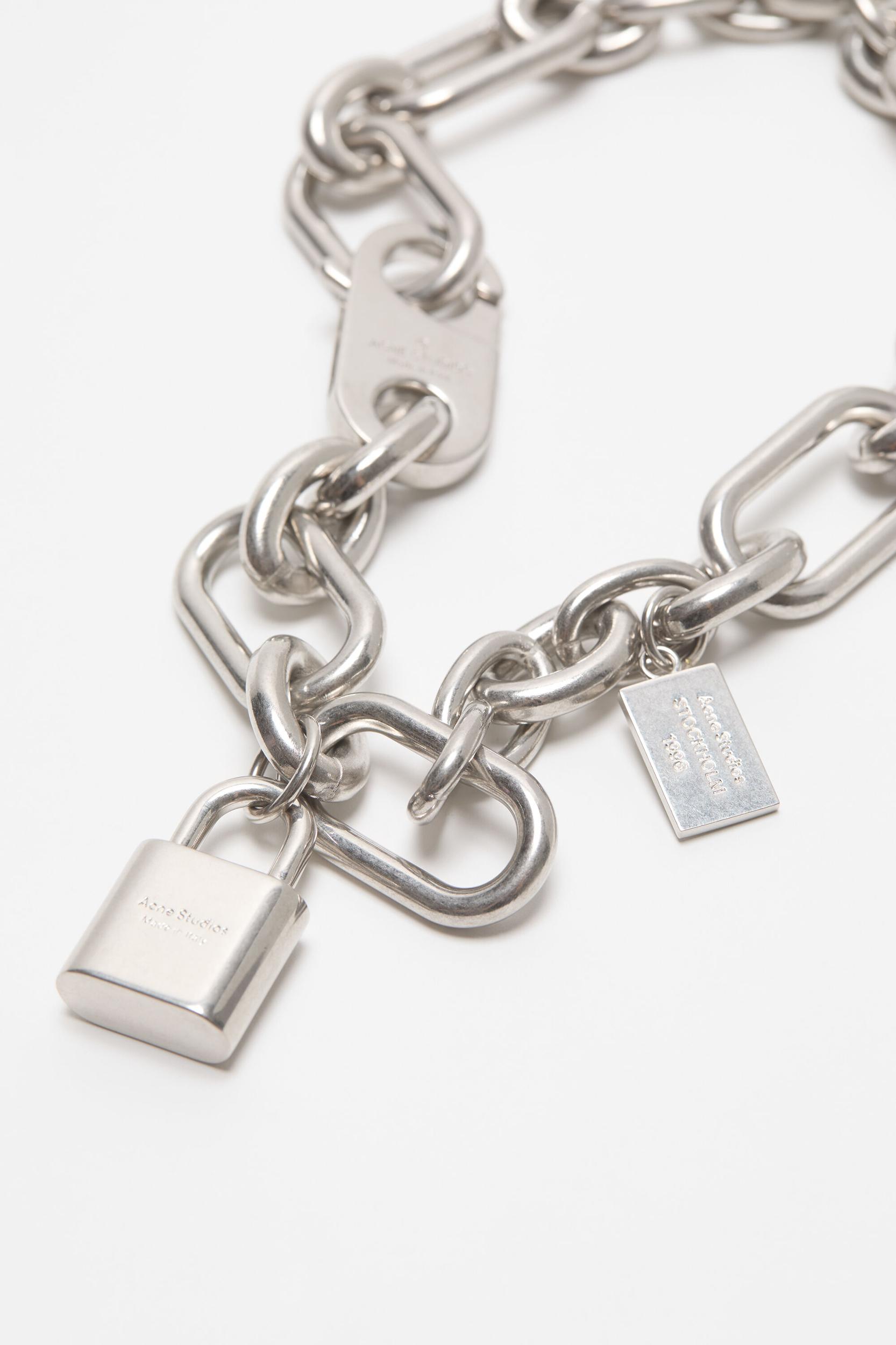 Padlock chain necklace Product Image