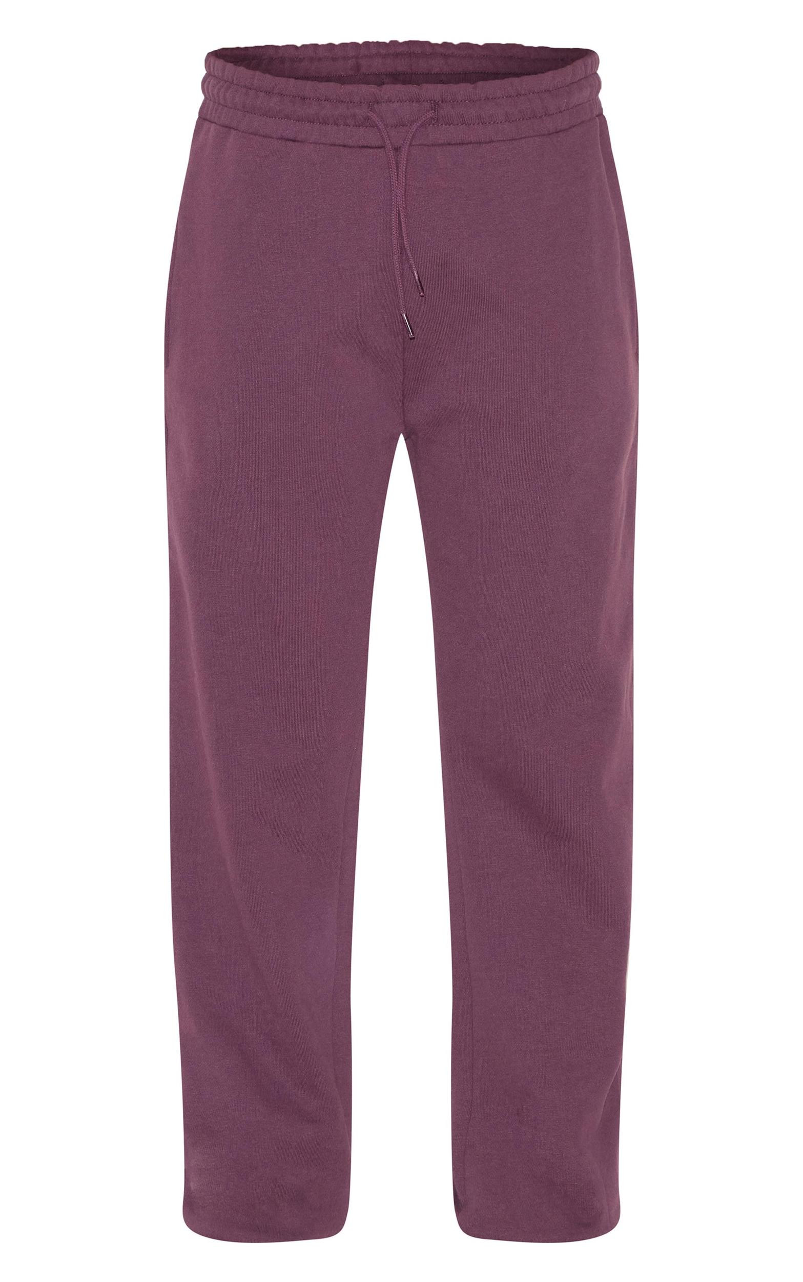 Dark Plum Premium Cuffed Sweat Sweatpants Product Image