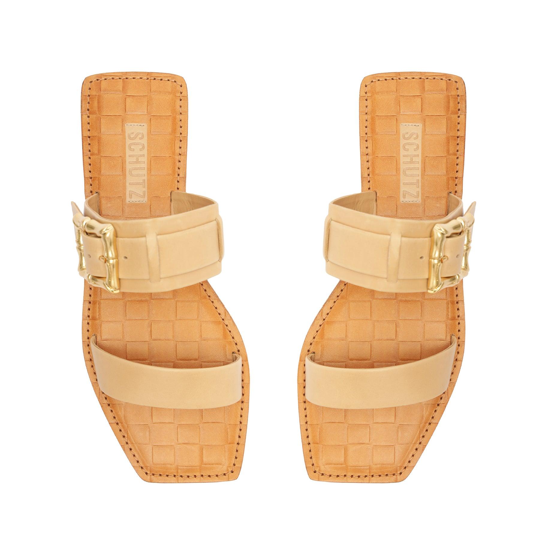 Enola Double Leather Sandal Female Product Image
